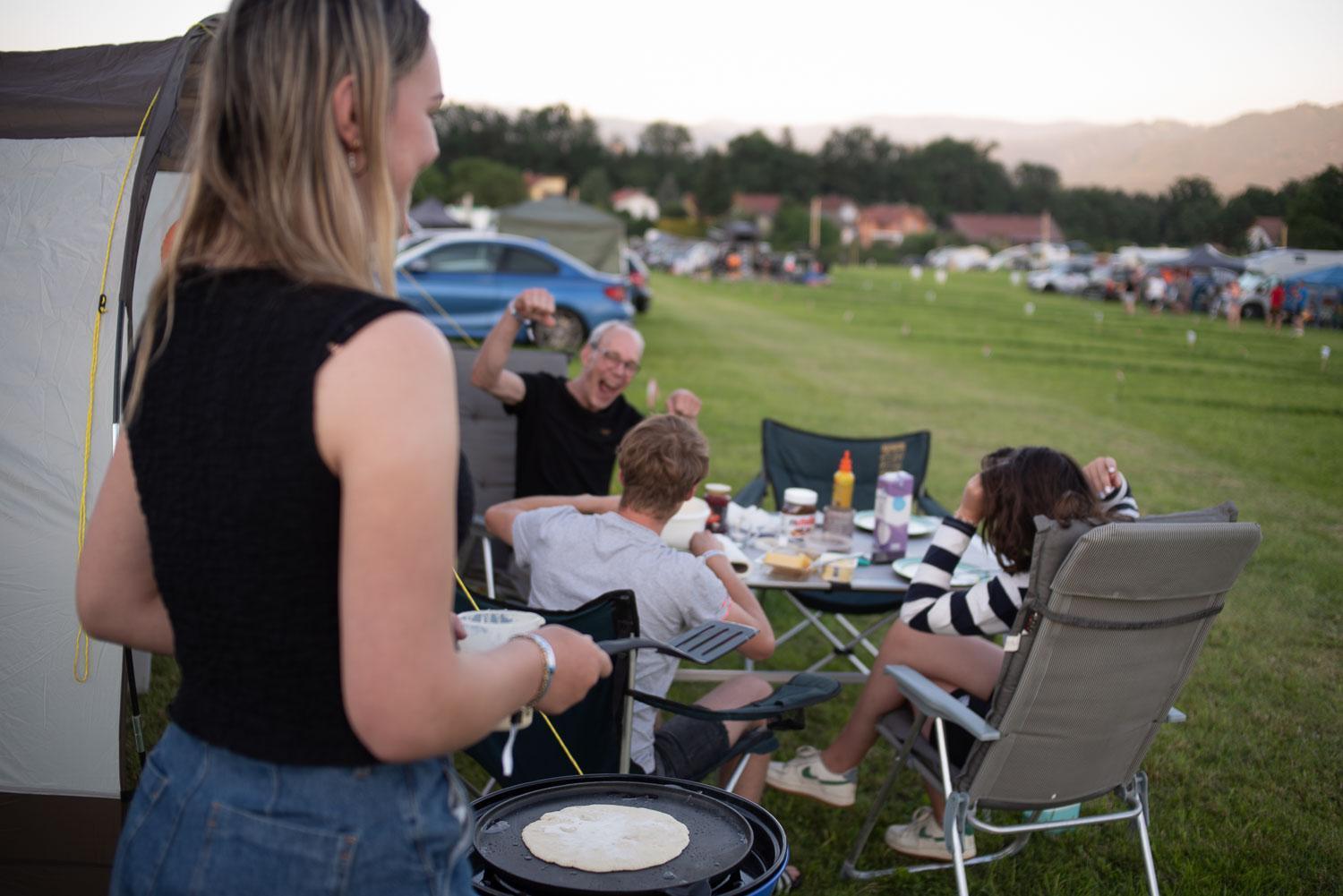 Ring Rast Camping Hotel Spielberg Bei Knittelfeld Exterior photo